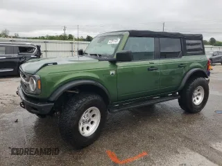 2022 Ford Bronco z VIN 1FMDE5BH9NLB12610, wystawiony jako Copart lot #52091935 z przebiegiem 69 984 mil mil oraz Szkoda całkowita • Salvage title. Historia ofert i sprzedaży dostępna na DreamBid. Obrazek 1.