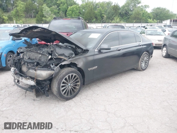 2012 BMW 7 Series 740Li with VIN WBAKB4C54CC576515, listed as a IAAI auction lot 42425218 with Not provided miles and . Bid and sale history available at DreamBid. Image 2.