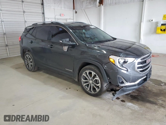 2020 GMC Terrain SLT with VIN 3GKALPEX3LL265453, listed as a Copart auction lot 55657345 with 160,223 mi miles and Salvage title. Bid and sale history available at DreamBid. Image 4.