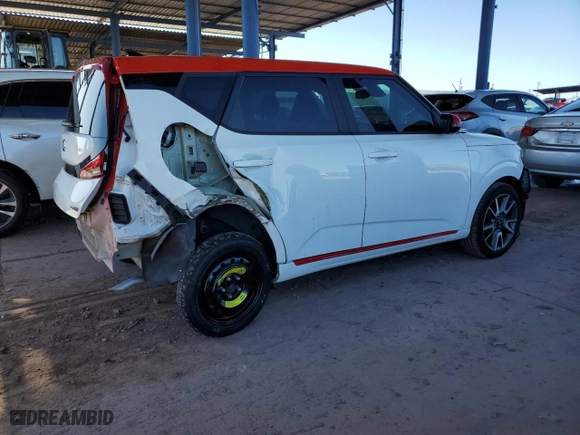 2020 Kia Soul GT-Line with VIN KNDJ63AU7L7074145, listed as a Copart auction lot 49420225 with 45,354 mi miles and Salvage Title. Bid and sale history available at carsss.com. Image 3.