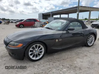 2004 BMW Z4 2.5i with VIN 4USBT33504LS51074, listed as a Copart auction lot 64272945 with 178,424 mi miles and Non repairable. Bid and sale history available at DreamBid. Image 1.