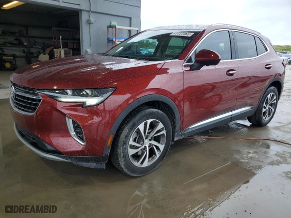 2021 Buick Envision Essence with VIN LRBFZNR46MD066391, listed as a Copart auction lot 41727065 with 40,204 mi miles and Non Repairable. Bid and sale history available at carsss.com. Image 1.