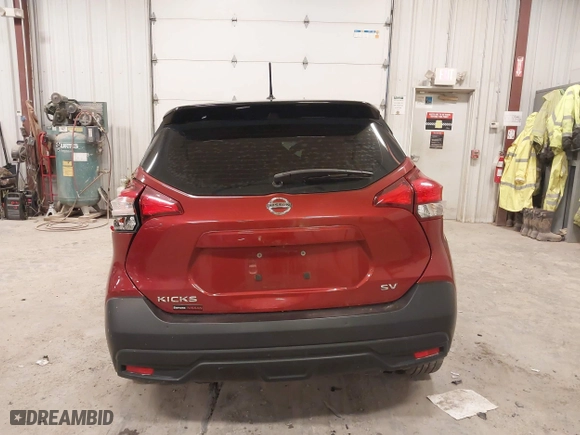 2018 Nissan Kicks SR with VIN 3N1CP5CU7JL528422, listed as a IAAI auction lot 41880440 with 107,182 mi miles. Bid and sale history available at carsss.com. Image 16.