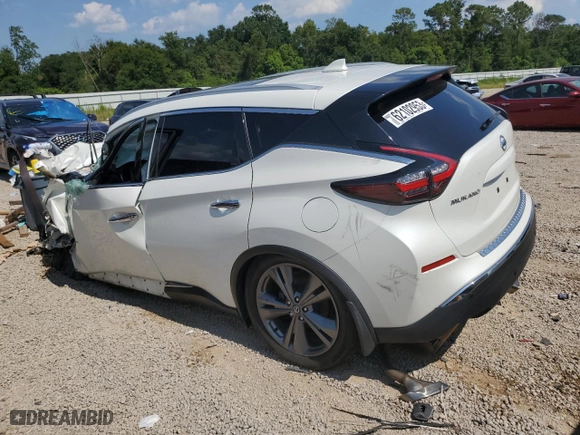 2019 Nissan Murano S with VIN 5N1AZ2MJ1KN151326, listed as a Copart auction lot 62102953 with 0 mi miles and Salvage Title. Bid and sale history available at carsss.com. Image 2.