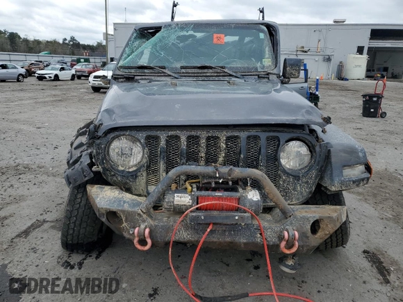 2020 Jeep Wrangler Sport S with VIN 1C4GJXAG4LW247149, listed as a Copart auction lot 51600935 with 49,648 mi miles and Salvage title. Bid and sale history available at DreamBid. Image 5.