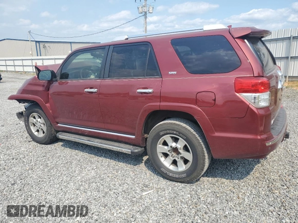 2012 Toyota 4Runner SR5 z VIN JTEZU5JR5C5038834, wystawiony jako Copart lot #54967155 z przebiegiem Nie podano mil oraz Szkoda całkowita • Salvage title. Historia ofert i sprzedaży dostępna na DreamBid. Obrazek 2.