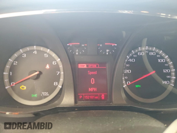 2015 GMC Terrain SLT with VIN 2GKFLXEK5F6418725, listed as a Copart auction lot 57339295 with 152,181 mi miles and Clean title. Bid and sale history available at DreamBid. Image 9.