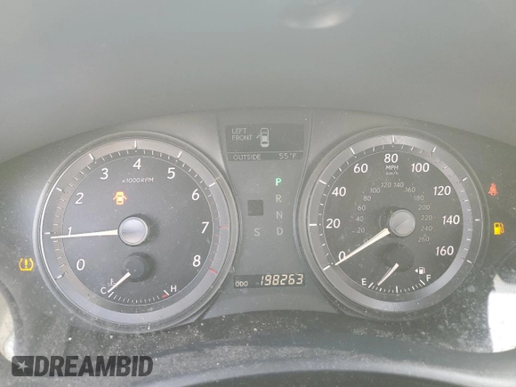 2009 Lexus ES 330 with VIN JTHBJ46G992296475, listed as a Copart auction lot 50016775 with 198,263 mi miles and Salvage Title. Bid and sale history available at DreamBid. Image 9.