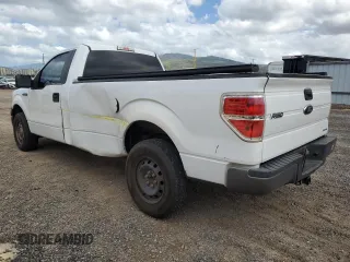 2014 Ford F-150 XL with VIN 1FTMF1CM8EKF55066, listed as a Copart auction lot 55259635 with 117,225 mi miles and Clean title. Bid and sale history available at DreamBid. Image 2.