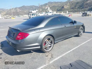 2011 Mercedes-Benz CL-Class CL 63 AMG with VIN WDDEJ7EB9BA027285, listed as a IAAI auction lot 41977740 with 64,040 mi miles. Bid and sale history available at carsss.com. Image 4.