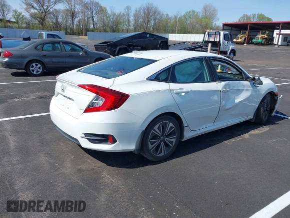 2016 Honda Civic Sedan EX-T with VIN 19XFC1F38GE004341, listed as a IAAI auction lot 41898993 with 234,259 mi miles. Bid and sale history available at carsss.com. Image 4.