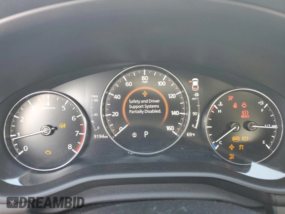 2023 Mazda 3 S Preferred with VIN 3MZBPACM0PM378834, listed as a Copart auction lot 47416865 with 9,194 mi miles and Salvage Title. Bid and sale history available at DreamBid. Image 9.