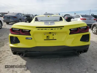 2021 Chevrolet Corvette 3LT with VIN 1G1YC2D4XM5105231, listed as a Copart auction lot 81919184 with 11,529 mi miles and Salvage Title. Bid and sale history available at carsss.com. Image 6.