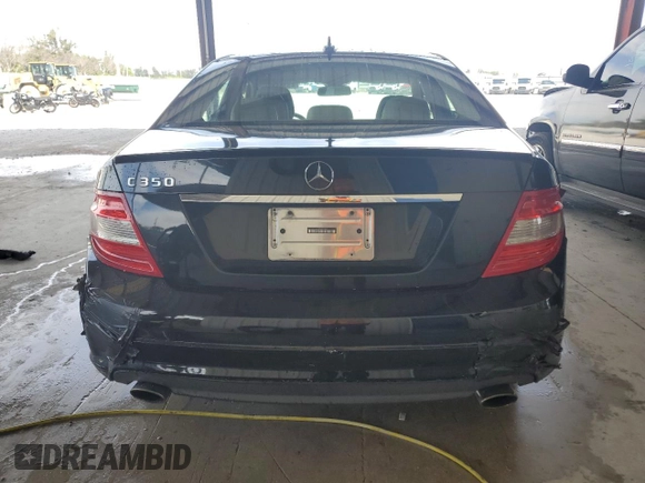 2009 Mercedes-Benz C 350 Sport with VIN WDDGF56X99R055446, listed as a Copart auction lot 45384885 with 211,526 mi miles and Salvage title. Bid and sale history available at DreamBid. Image 6.
