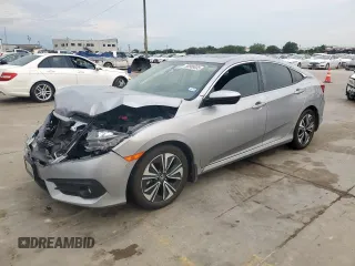 2018 Honda Civic EX-L z VIN JHMFC1F7XJX029864, wystawiony jako Copart lot #59989035 z przebiegiem 43 318 mil mil oraz Szkoda całkowita • Salvage title. Historia ofert i sprzedaży dostępna na DreamBid. Obrazek 1.