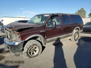 2000 Ford Excursion Limited с VIN 1FMNU43S6YED28631, выставлен на аукционе Copart как лот 86217104 с пробегом 199 674 миль миль и Списание • Salvage title. История ставок и продаж доступна на DreamBid. Изображение 1.