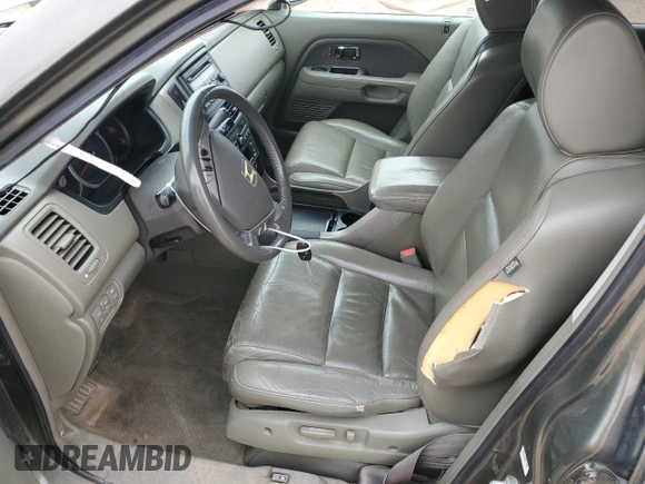 2006 Honda Pilot EX-L with VIN 2HKYF18596H534052, listed as a Copart auction lot 50204455 with 177,881 mi miles and Salvage Title. Bid and sale history available at DreamBid. Image 7.