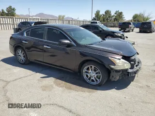 2010 Nissan Maxima S with VIN 1N4AA5AP7AC813268, listed as a Copart auction lot 55102405 with 173,033 mi miles and Salvage title. Bid and sale history available at DreamBid. Image 4.
