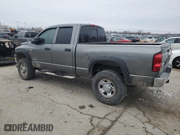 2008 Dodge Ram 3500 SLT with VIN 3D7MX38A78G136313, listed as a Copart auction lot 45370435 with 0 mi miles and Salvage Title. Bid and sale history available at carsss.com. Image 2.