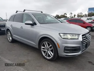 2018 Audi Q7 Prestige with VIN WA1VAAF77JD028847, listed as a IAAI auction lot 42294052 with 46,478 mi miles and . Bid and sale history available at DreamBid. Image 1.