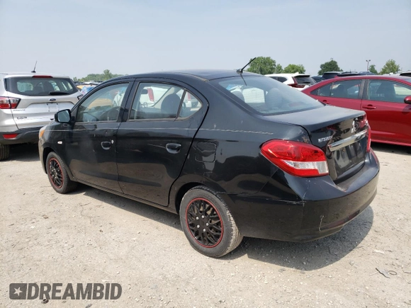 2017 Mitsubishi Mirage ES with VIN ML32F3FJ3HHF14887, listed as a Copart auction lot 59653935 with 115,787 mi miles and Clean title. Bid and sale history available at DreamBid. Image 2.
