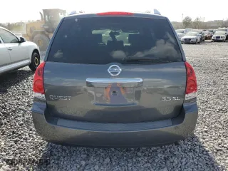 2007 Nissan Quest with VIN 5N1BV28U07N140913, listed as a Copart auction lot 49045225 with 185,961 mi miles and Salvage Title. Bid and sale history available at carsss.com. Image 6.