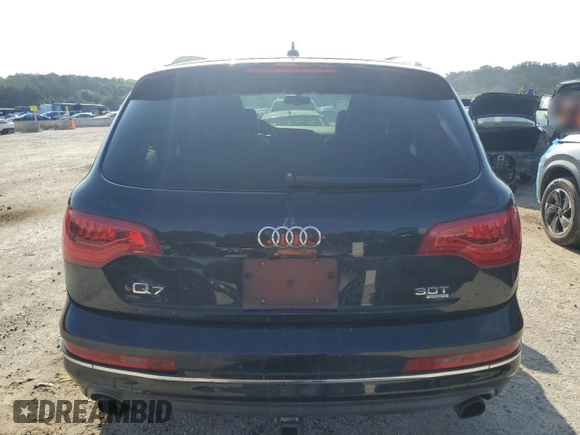 2014 Audi Q7 Premium Plus with VIN WA1LGAFE2ED016261, listed as a Copart auction lot 61094905 with 187,357 mi miles and Clean title. Bid and sale history available at DreamBid. Image 6.