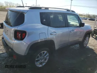 2020 Jeep Renegade Jeepster with VIN ZACNJBAB1LPL06585, listed as a Copart auction lot 54607795 with 81,242 mi miles and Salvage title. Bid and sale history available at DreamBid. Image 3.