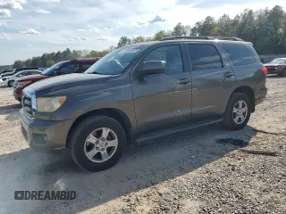 2010 Toyota Sequoia SR5 with VIN 5TDZY5G12AS026075, listed as a Copart auction lot 50845875 with 199,439 mi miles and Salvage Title. Bid and sale history available at carsss.com. Image 1.