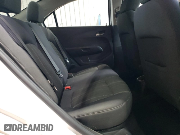 2015 Chevrolet Sonic LT with VIN 1G1JC5SGXF4126055, listed as a Copart auction lot 59579035 with 169,985 mi miles and Salvage title. Bid and sale history available at DreamBid. Image 10.