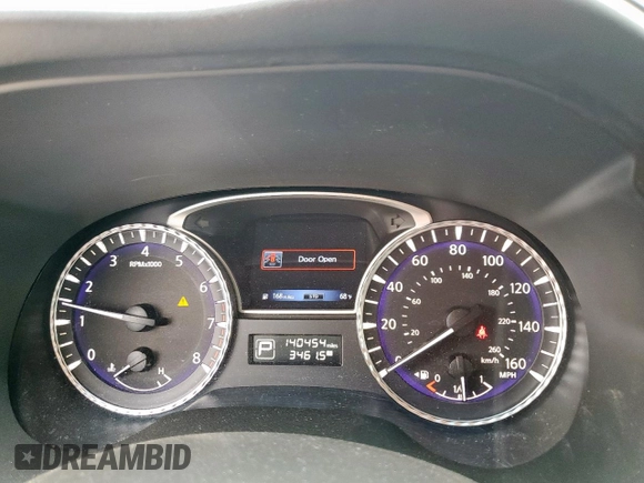 2014 Infiniti QX60 with VIN 5N1AL0MN4EC540308, listed as a Copart auction lot 54435045 with 140,454 mi miles and Salvage Title. Bid and sale history available at carsss.com. Image 9.