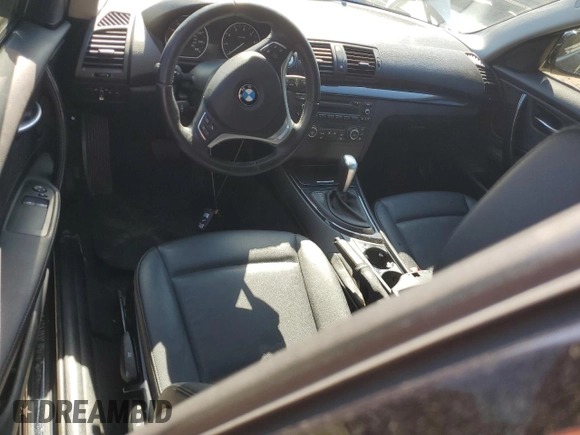 2013 BMW 1 Series 128i with VIN WBAUP9C58DVS94598, listed as a Copart auction lot 49297605 with 108,893 mi miles and Salvage title. Bid and sale history available at DreamBid. Image 8.