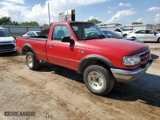 1997 Ford Ranger XLT with VIN 1FTCR11X1VTA20882, listed as a Copart auction lot 70052614 with 211,824 mi miles and Salvage Title. Bid and sale history available at carsss.com. Image 4.