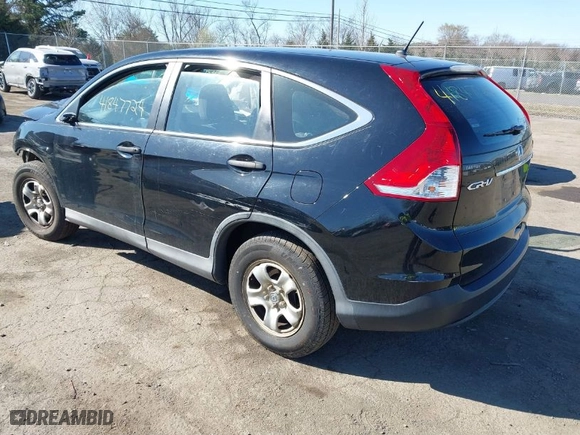 2013 Honda CR-V LX with VIN 2HKRM4H33DH648765, listed as a IAAI auction lot 41847724 with 154,446 mi miles. Bid and sale history available at carsss.com. Image 3.