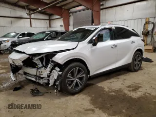 2025 Lexus RX with VIN 2T2BBMCA0SC071864, listed as a Copart auction lot 49780525 with 172 mi miles and Non Repairable. Bid and sale history available at carsss.com. Image 1.