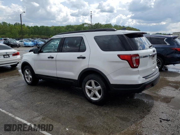 2018 Ford Explorer with VIN 1FM5K8B83JGC13210, listed as a Copart auction lot 54393155 with 72,082 mi miles and Salvage title. Bid and sale history available at DreamBid. Image 2.