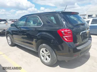 2017 Chevrolet Equinox LS with VIN 2GNALBEK0H1565213, listed as a IAAI auction lot 40280303 with 55,543 mi miles. Bid and sale history available at carsss.com. Image 3.