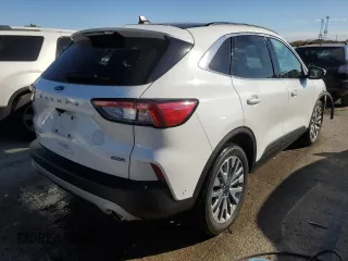 2020 Ford Escape Titanium Hybrid with VIN 1FMCU9DZ9LUC51915, listed as a Copart auction lot 77211074 with 40,170 mi miles and Salvage title. Bid and sale history available at DreamBid. Image 3.