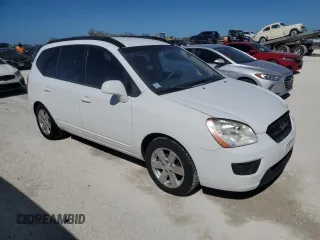 2008 Kia Rondo LX with VIN KNAFG526X87128508, listed as a Copart auction lot 77419384 with 0 mi miles and Salvage Title. Bid and sale history available at carsss.com. Image 4.