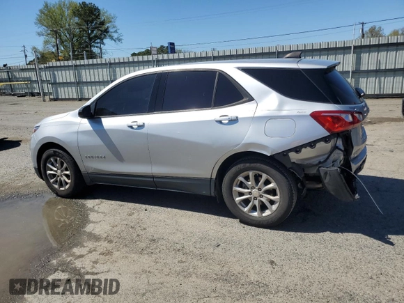 2019 Chevrolet Equinox LS with VIN 3GNAXHEV4KS535340, listed as a Copart auction lot 49922665 with 47,712 mi miles and Salvage Title. Bid and sale history available at carsss.com. Image 2.