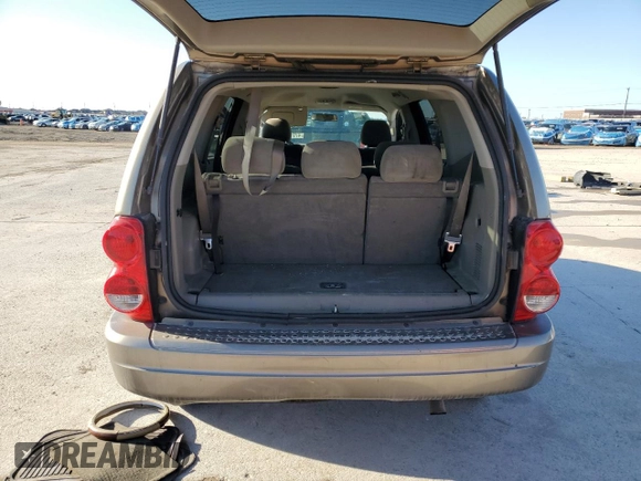 2006 Dodge Durango SLT with VIN 1D4HD48N16F115357, listed as a Copart auction lot 47210515 with 146,774 mi miles and Salvage title. Bid and sale history available at DreamBid. Image 6.