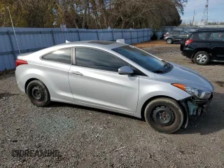 2013 Hyundai Elantra Coupe GS with VIN KMHDH6AE5DU001808, listed as a Copart auction lot 77940704 with 145,410 mi miles and Salvage Title. Bid and sale history available at carsss.com. Image 4.