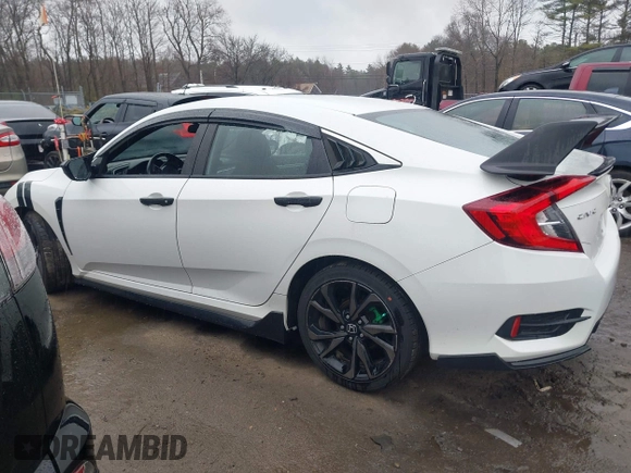 2019 Honda Civic Sport with VIN 2HGFC2F80KH605100, listed as a IAAI auction lot 41825640 with 82,363 mi miles and . Bid and sale history available at DreamBid. Image 14.