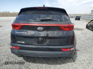 2018 Kia Sportage LX with VIN KNDPM3ACXJ7347096, listed as a Copart auction lot 49955655 with Not Provided miles and Salvage Title. Bid and sale history available at DreamBid. Image 6.