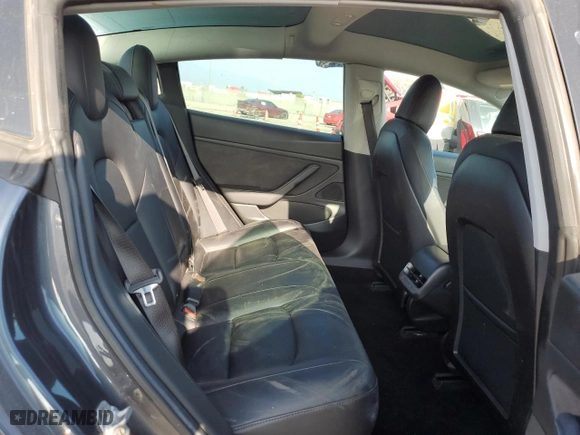 2018 Tesla Model 3 Long Range Battery with VIN 5YJ3E1EB3JF103849, listed as a Copart auction lot 50166385 with 70,466 mi miles and Salvage Title. Bid and sale history available at carsss.com. Image 10.