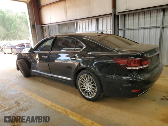 2013 Lexus LS 460 L with VIN JTHDL5EF7D5006064, listed as a Copart auction lot 54825875 with 151,236 mi miles and Salvage title. Bid and sale history available at DreamBid. Image 2.