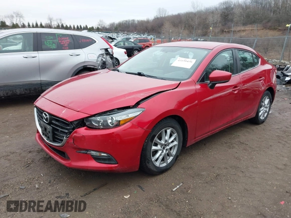 2017 Mazda 3 Sport with VIN 3MZBN1U75HM154815, listed as a IAAI auction lot 41690436 with 109,096 mi miles and . Bid and sale history available at DreamBid. Image 17.