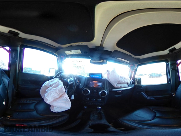 2015 Jeep Wrangler Unlimited Rubicon with VIN 1C4BJWFG9FL755152, listed as a IAAI auction lot 41293766 with 109,153 mi miles. Bid and sale history available at carsss.com. Image 19.