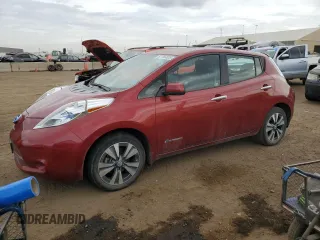 2013 Nissan LEAF SL with VIN 1N4AZ0CP7DC411814, listed as a Copart auction lot 51166825 with 40,108 mi miles and Non repairable. Bid and sale history available at DreamBid. Image 1.