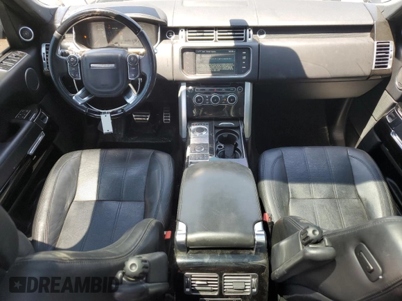 2015 Land Rover Range Rover Supercharged with VIN SALGS2TF1FA215158, listed as a Copart auction lot 60227065 with 97,737 mi miles and Clean title. Bid and sale history available at DreamBid. Image 8.